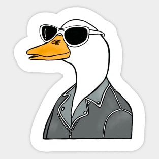 Duck cool duck funny cool duck duck style ducking Sticker